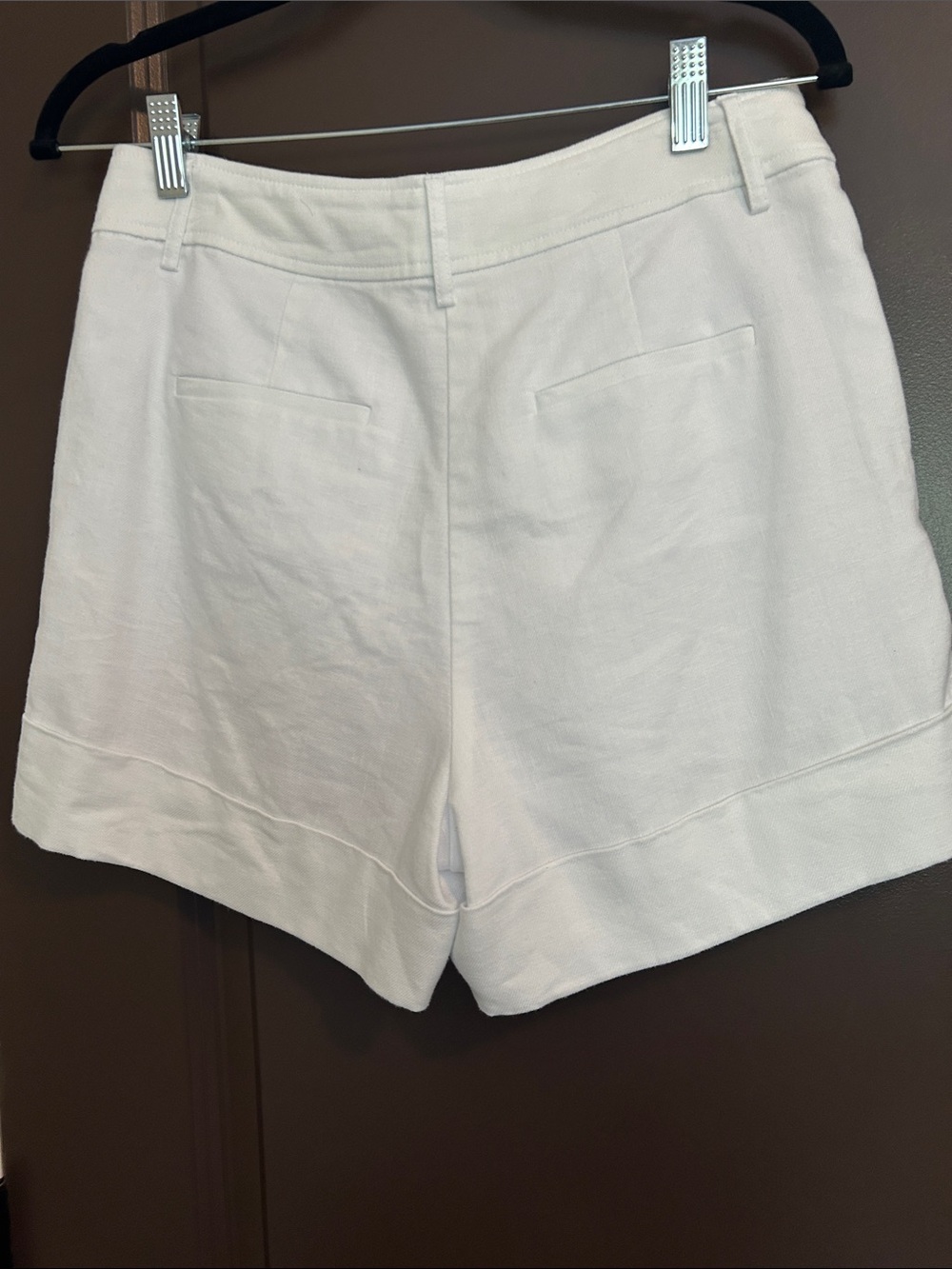 J. Crew Remi Tailored Short in Stretch Linen Blend. White. Women’s size 2 - Picture 6 of 13
